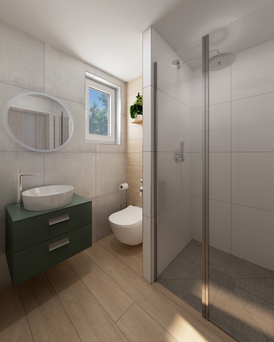 Vizualizace koupelny 2