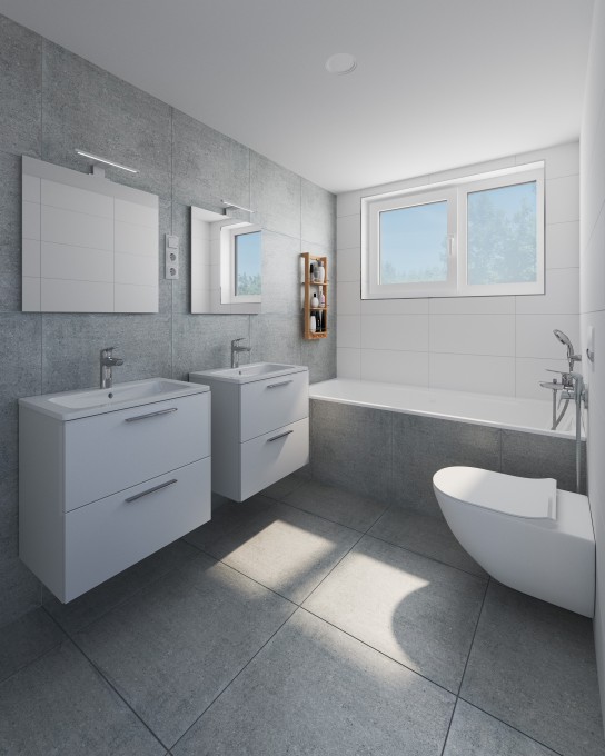 Vizualizace koupelny 1