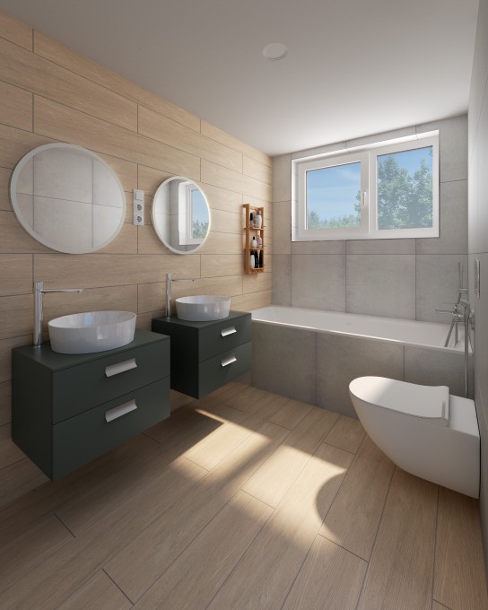 VARIANTA 3 - koupelna 1